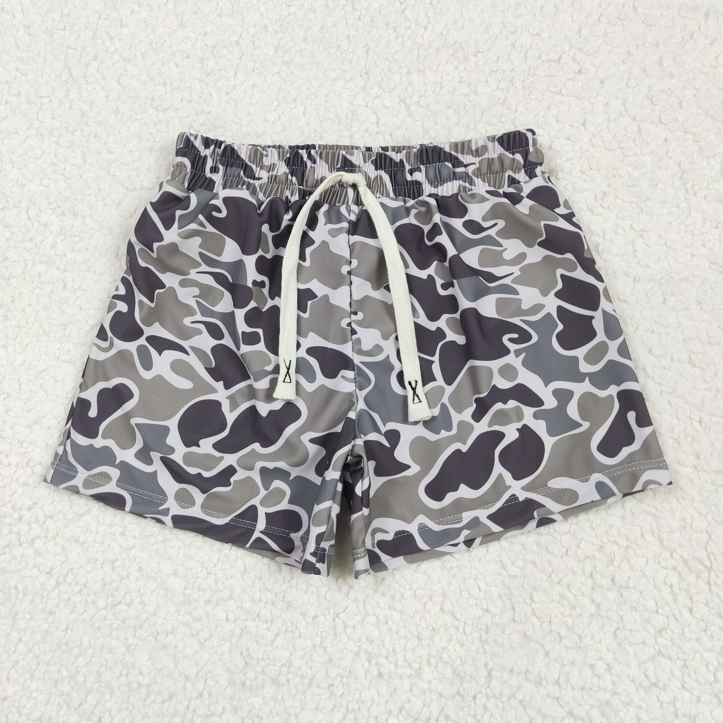 SS0079 camo boy swimming trunk RTS Free shipping order $100+