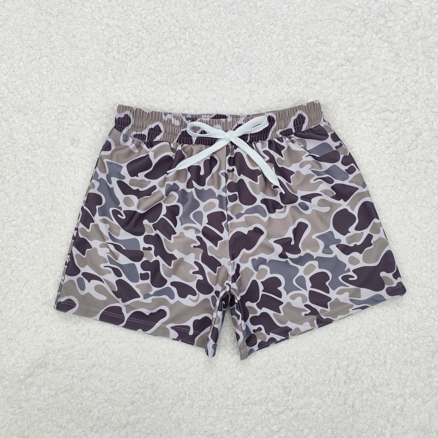 SS0079 camo boy swimming trunk RTS Free shipping order $100+
