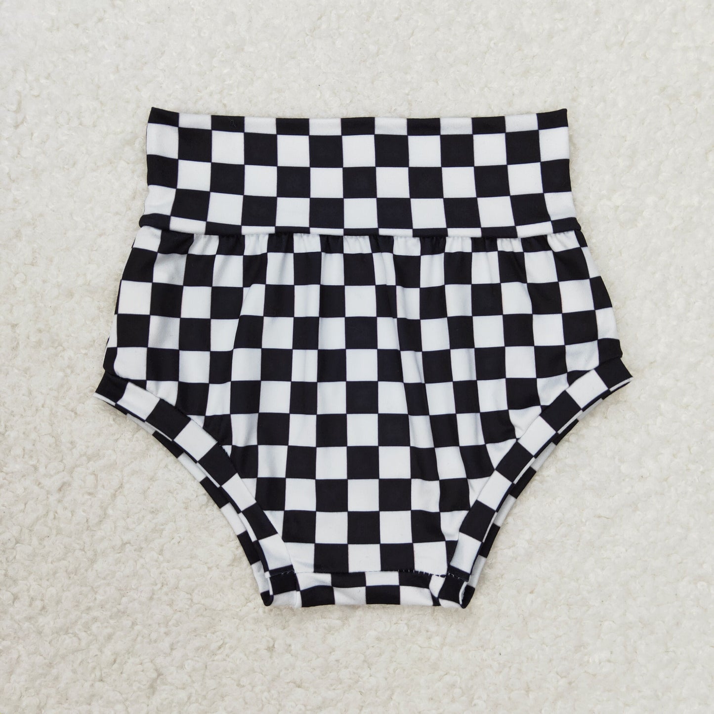 SS0139 Bummies checkerboard boy bloomer shorts 202405 RTS