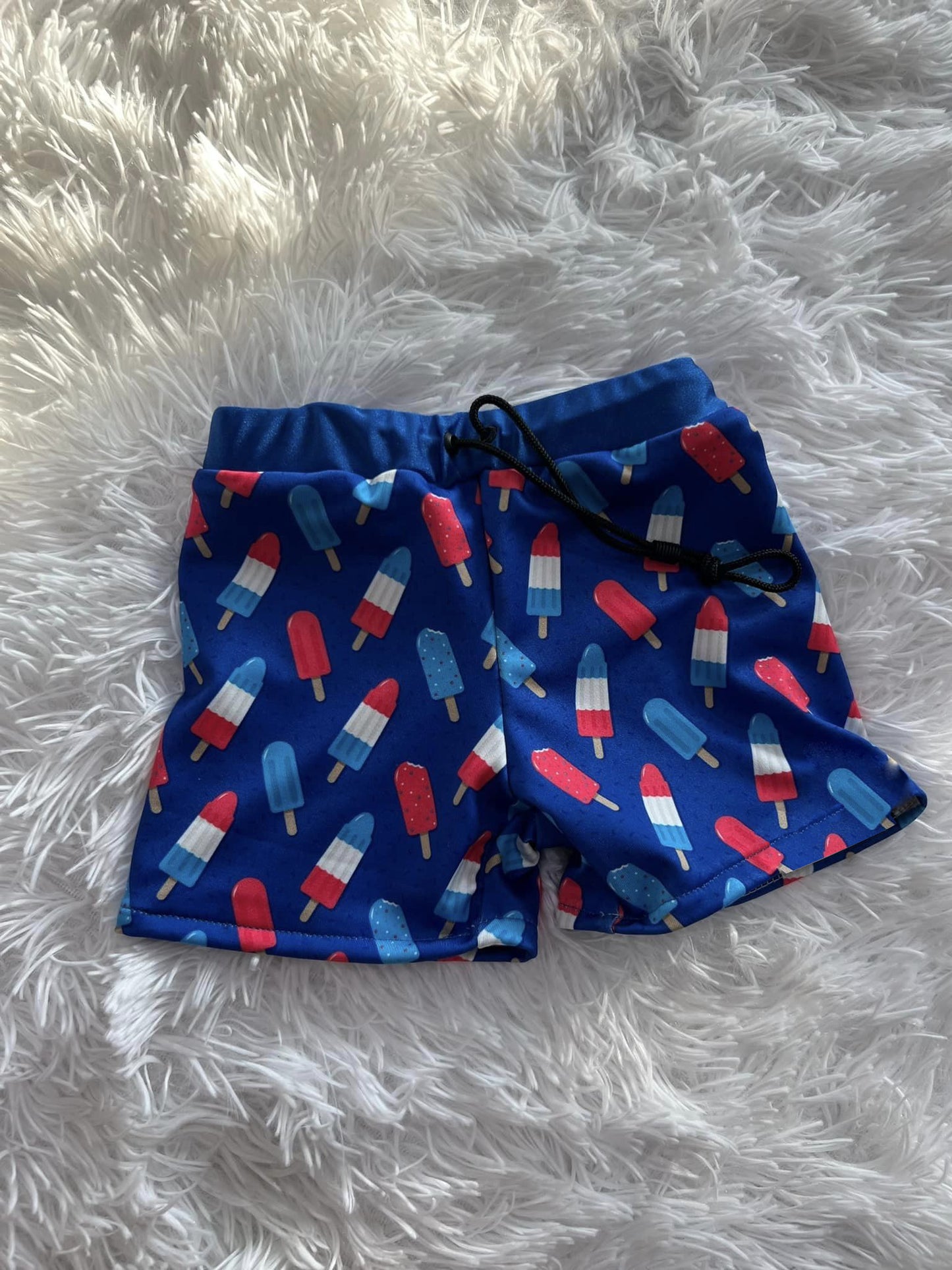 SS0165 Western popsicle blue boy swimming trunks preorder 20231130