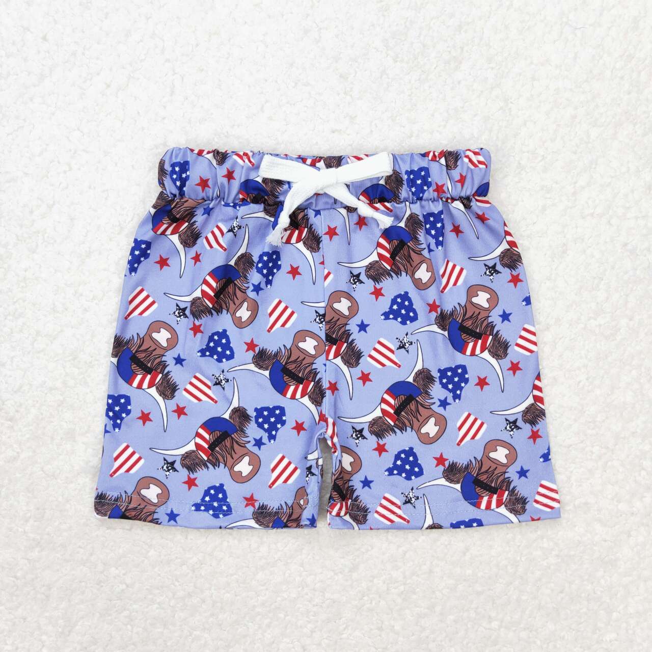 SS0204 boy July 4th shorts 202405 RTS