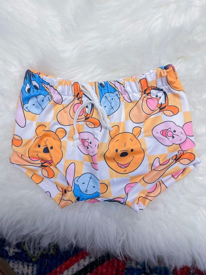 SS0265 Bummies flower shorts 202403 preorder