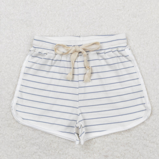 SS0334 stripe girls cotton sports shorts RTS 202405