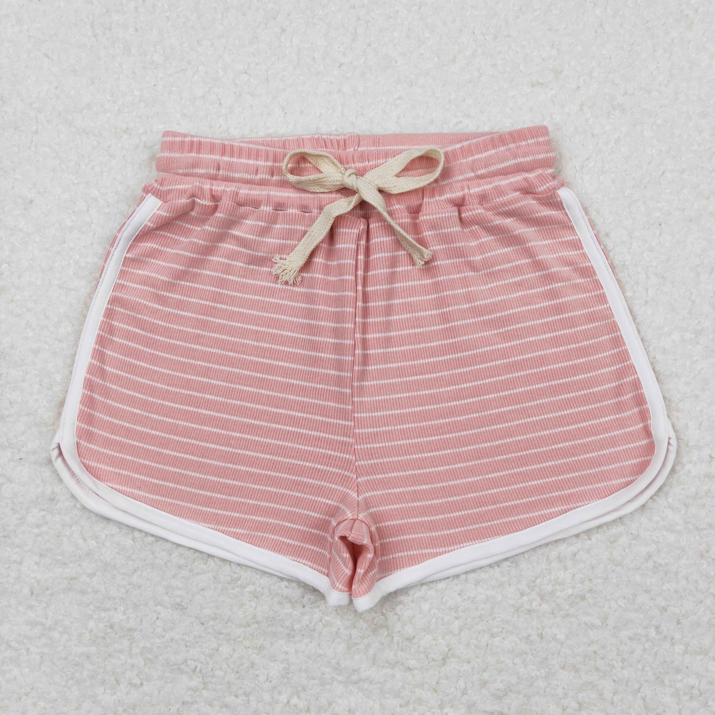 SS0338 stripe girls cotton sports shorts RTS 202405