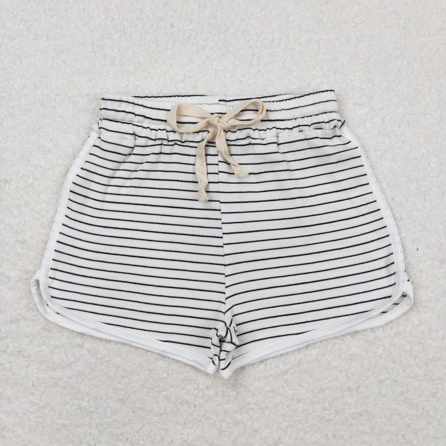 SS0340 stripe girls cotton sports shorts RTS 202405