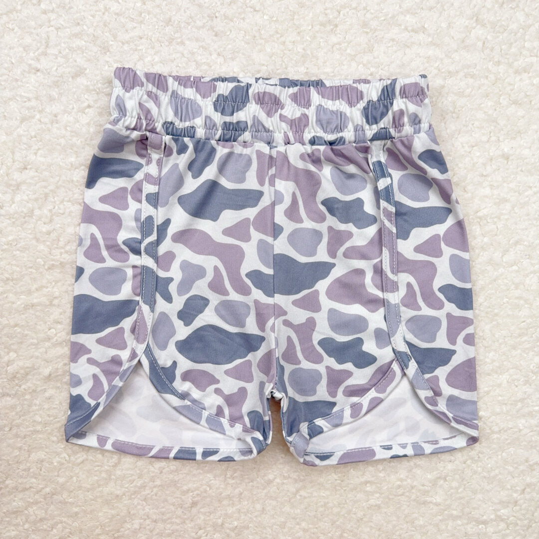 SS0361 camo GIRL shorts 202504 RTS