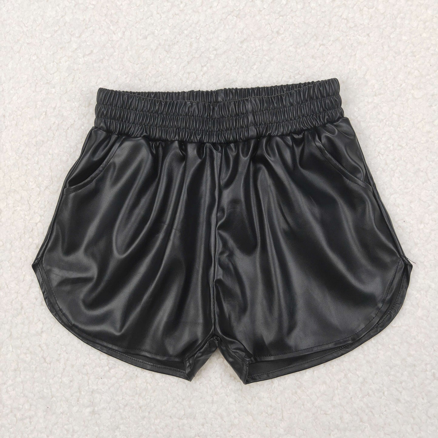 SS0413 western black glitter sparkling girl shorts 202503 RTS