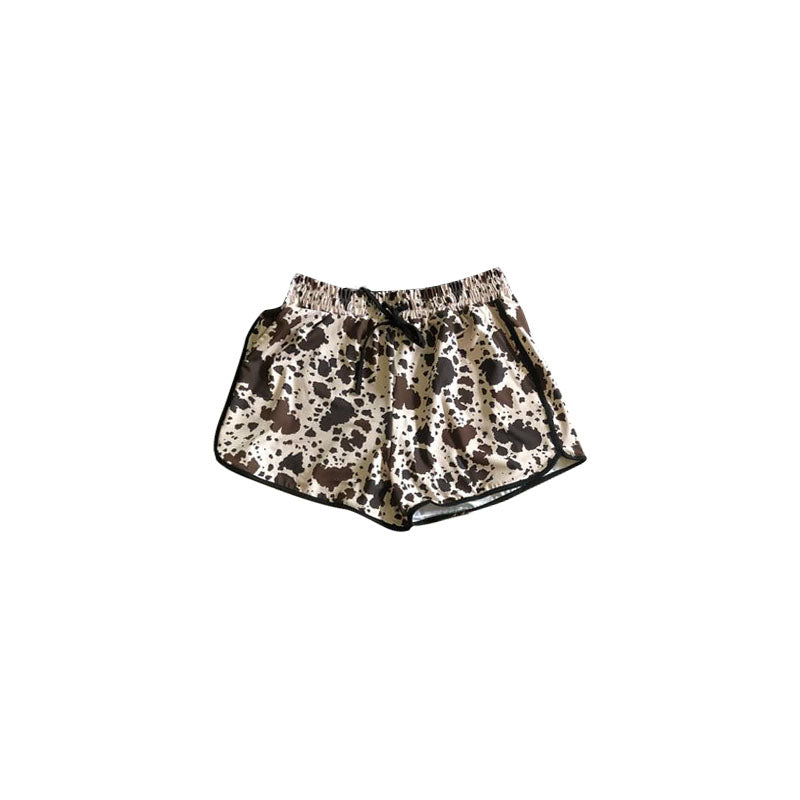 SS0450 adult cow shorts women 202502 preorder sibling