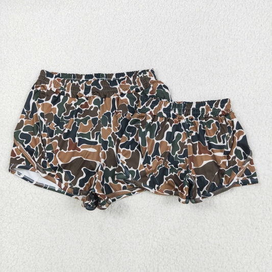 SS0465 rts  yoga camo western girl shorts 202505