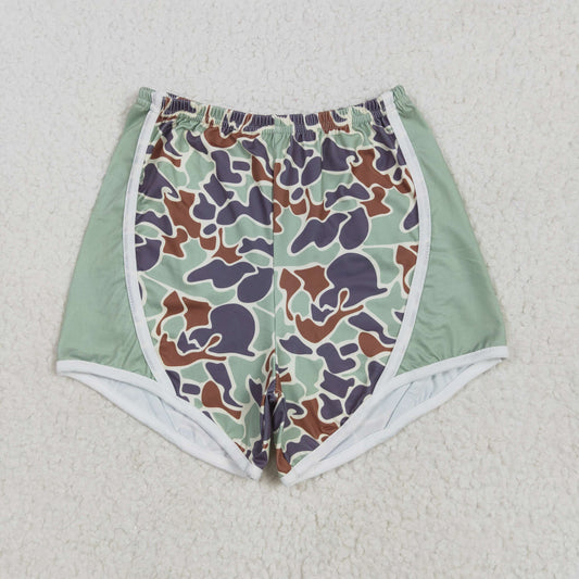 SS0529 camo butterfly shorts western girl kids shorts outfit 202505 RTS