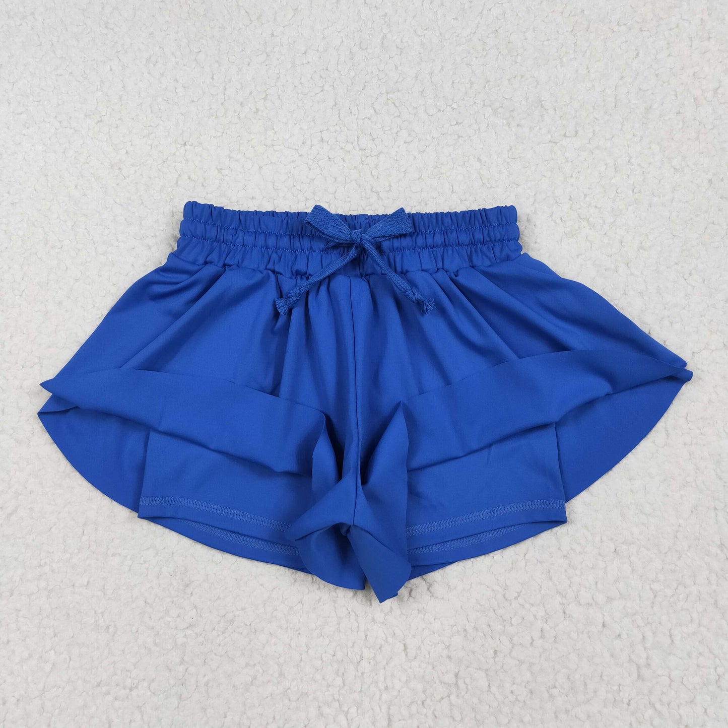 SS0552 yoga butterfly shorts solid color girl kids shorts 202506 RTS