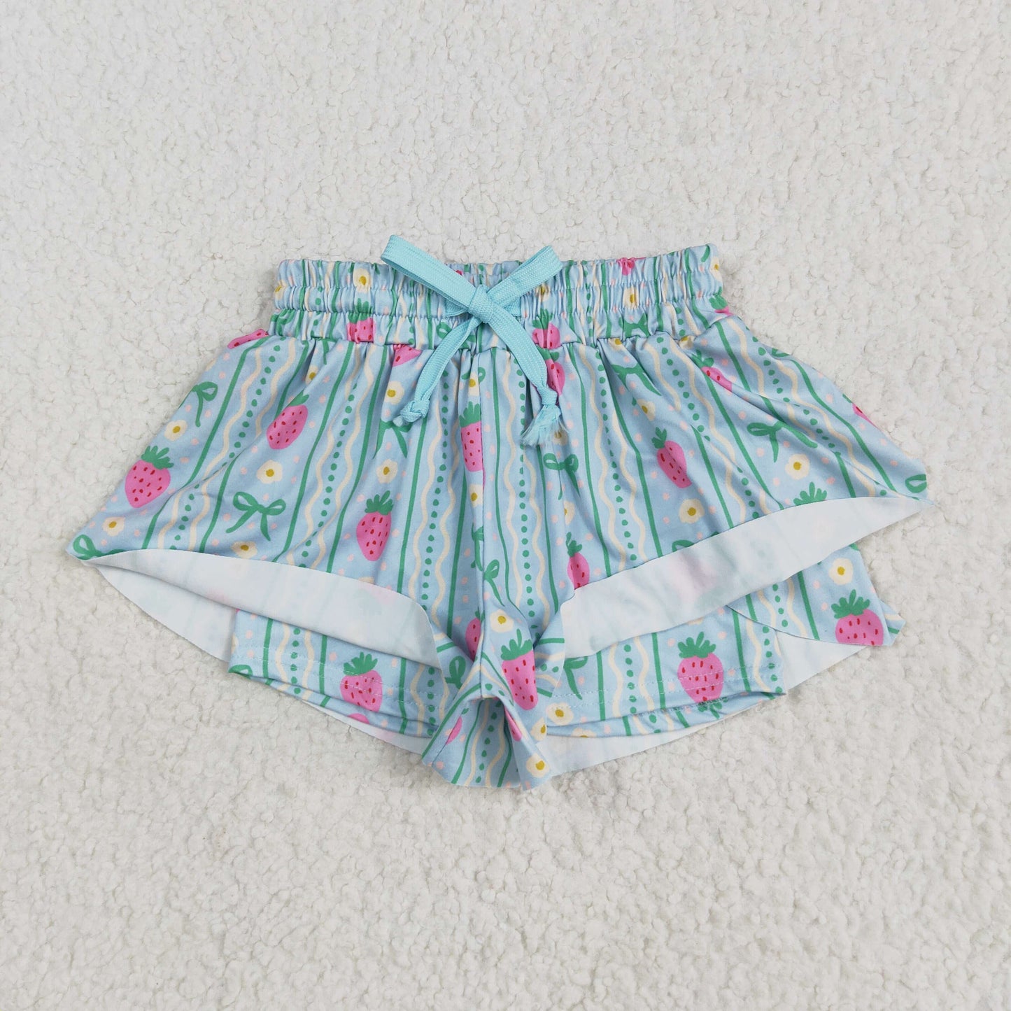 SS0580 RTS butterfly shorts Strawberry girl shorts 202505