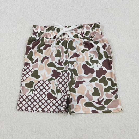SS0652-XS-3XL  boy splatter ice cream drip shorts 202510 RTS