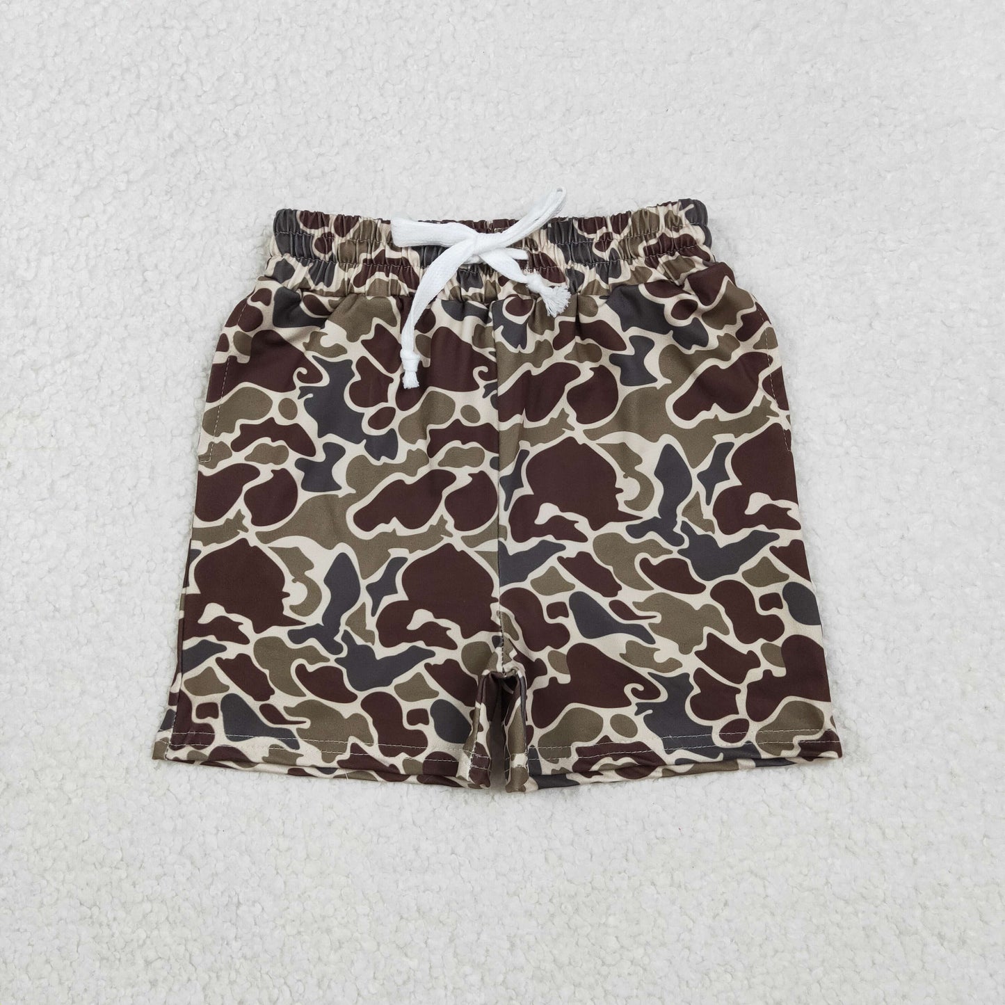 SS0735 boy camo baseball shorts 202511 RTS