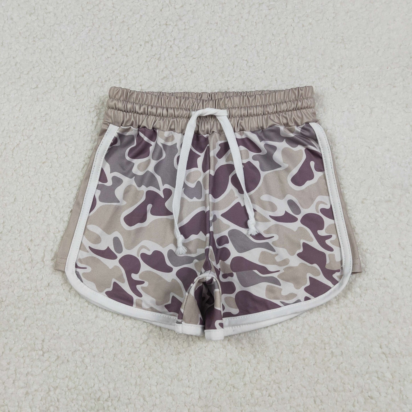 SS0738 girl camo shorts 202512 RTS