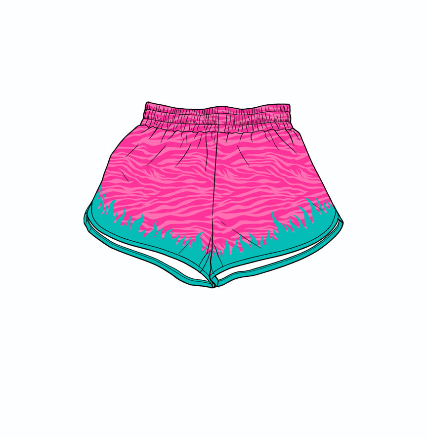 SS0940 yoga pink green girl shorts 202605 preorder