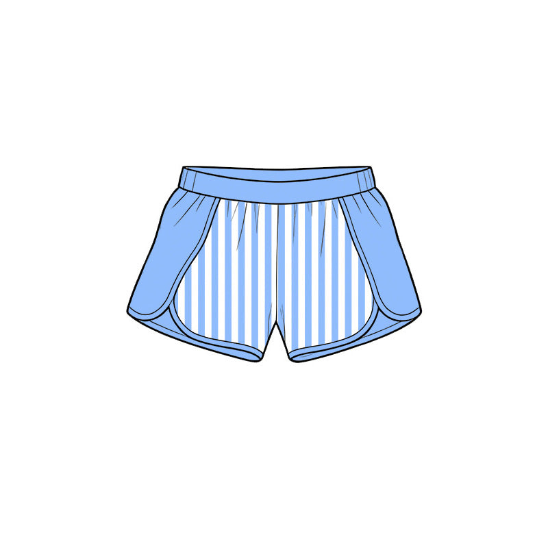 SS0950 yoga blue stripe girl shorts 202619 preorder