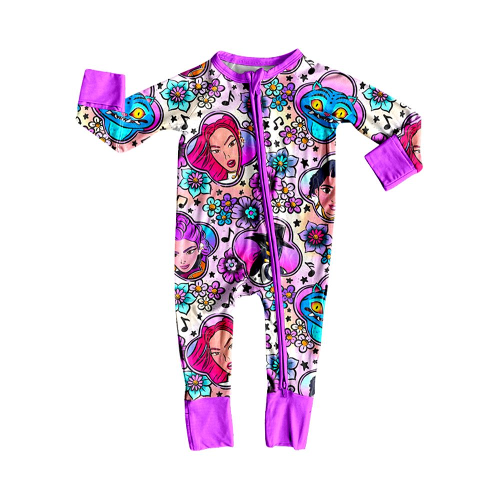 LR2732 kpop demon hunters girl summer romper 202511 preorder