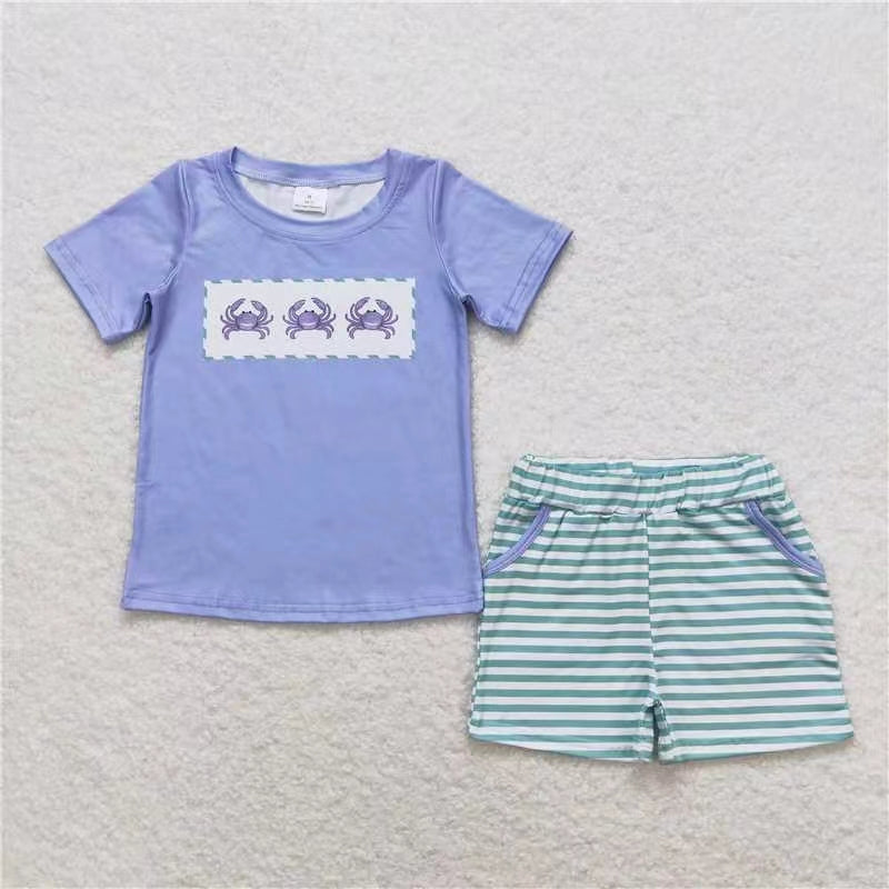 BSSO0637 crab shorts girl summer outfit 202405 RTS