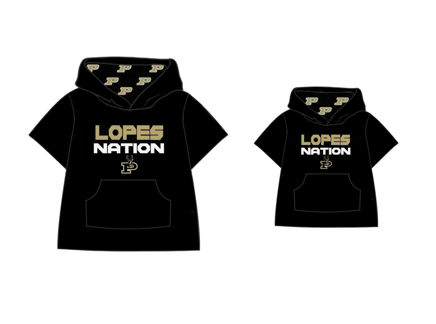 CUSTOM lopes nation P LOGO hoodie pockets football team boy clothes MOQ:3