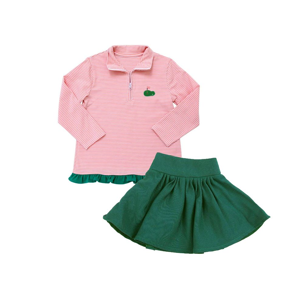 GLD1219 golf girl skirt outfit 202603 preorder