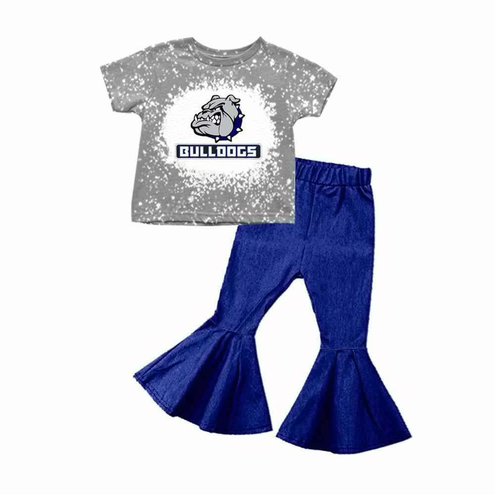 Bulldogs CUSTOM MOQ3 girl OUTFIT