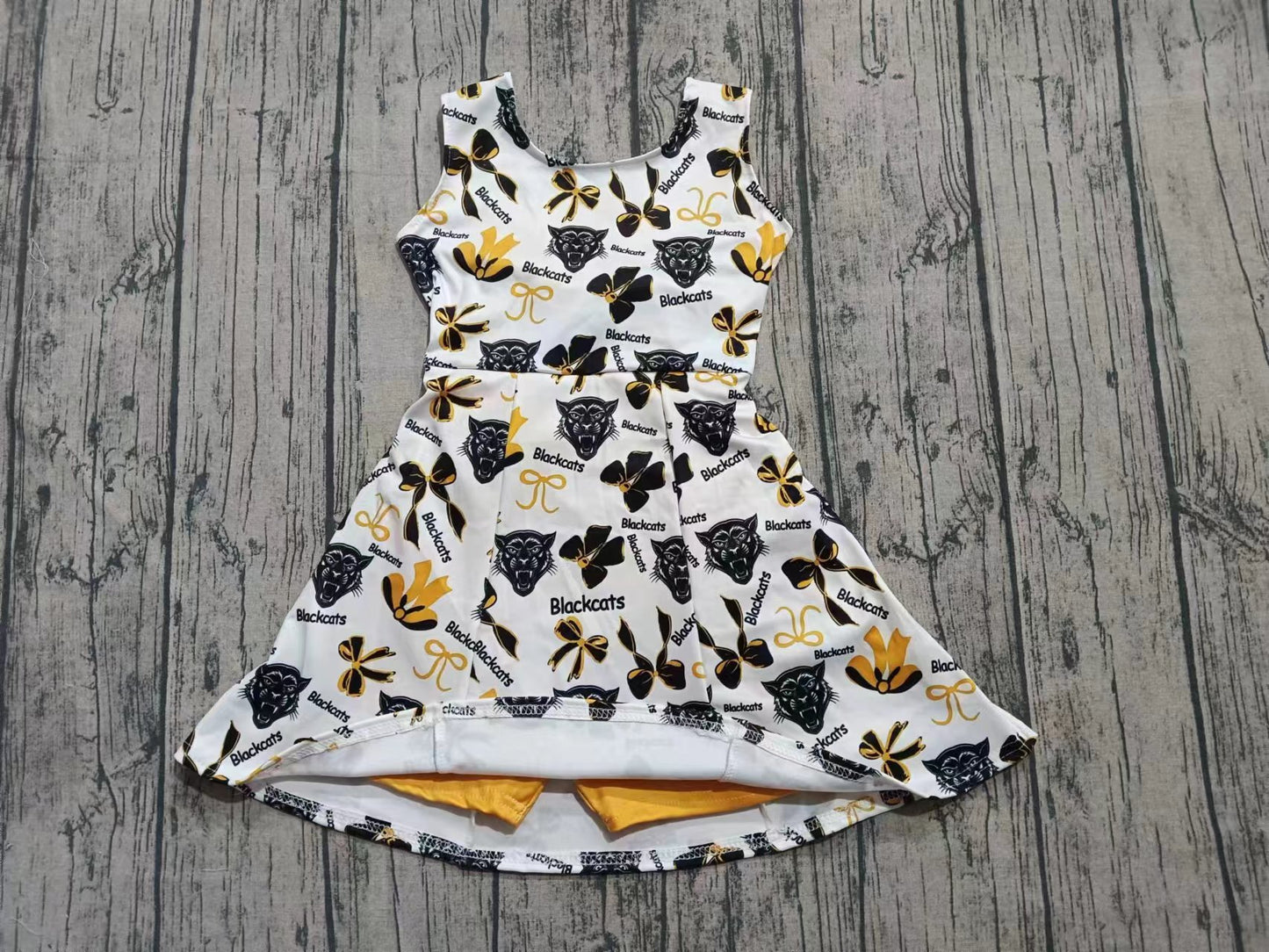 MOQ5 Custom Florien Blackcats Yoga girl dress 2025