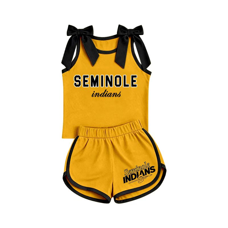 Custom moq5 SEMINOLE athletic yoga sports girl outfit shorts 202607