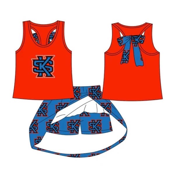 CUSTOM red MOQ8 Yoga girl outfit Skirt 202602