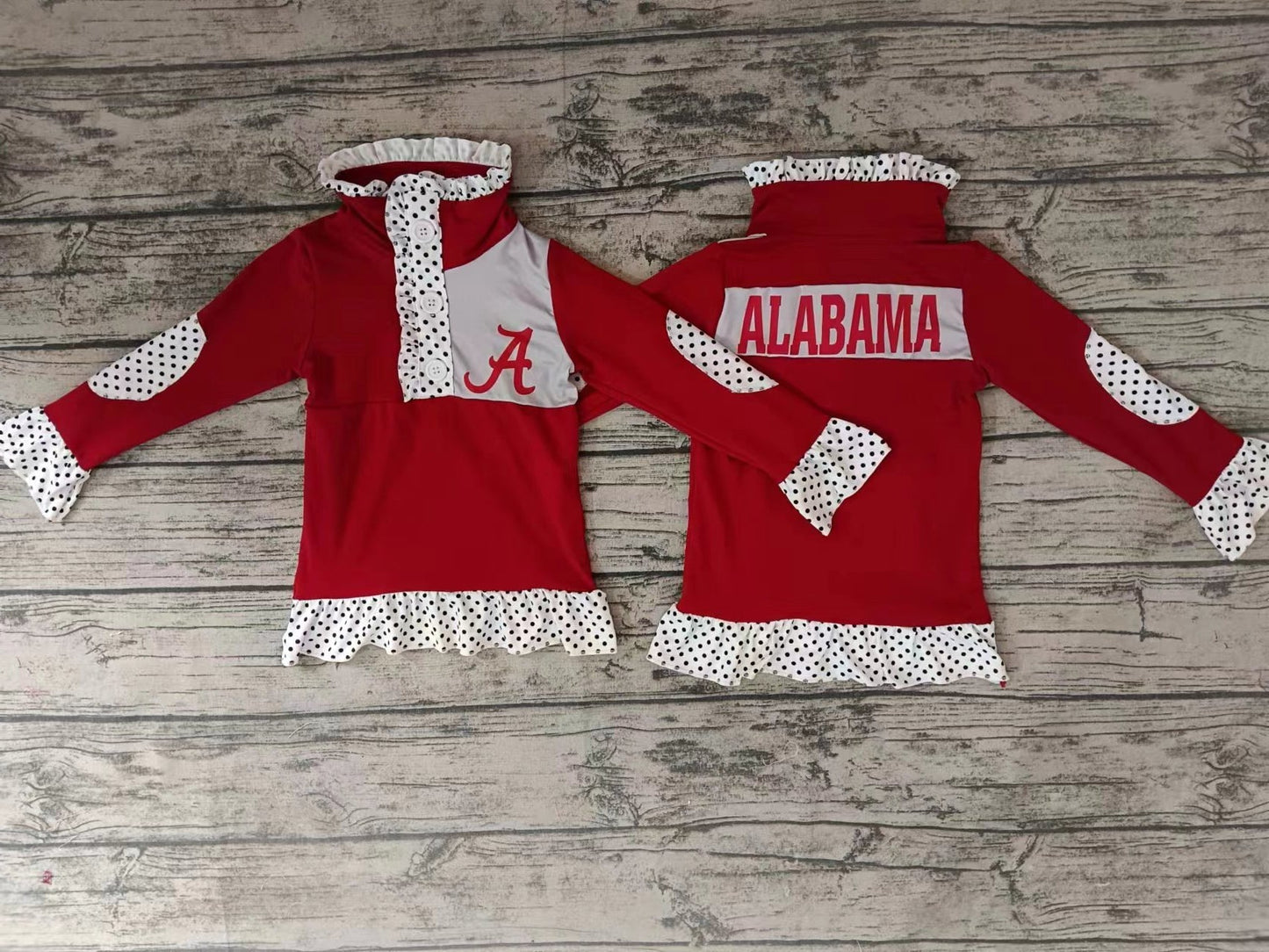 alabama CUSTOM top kids clothes MOQ:3(