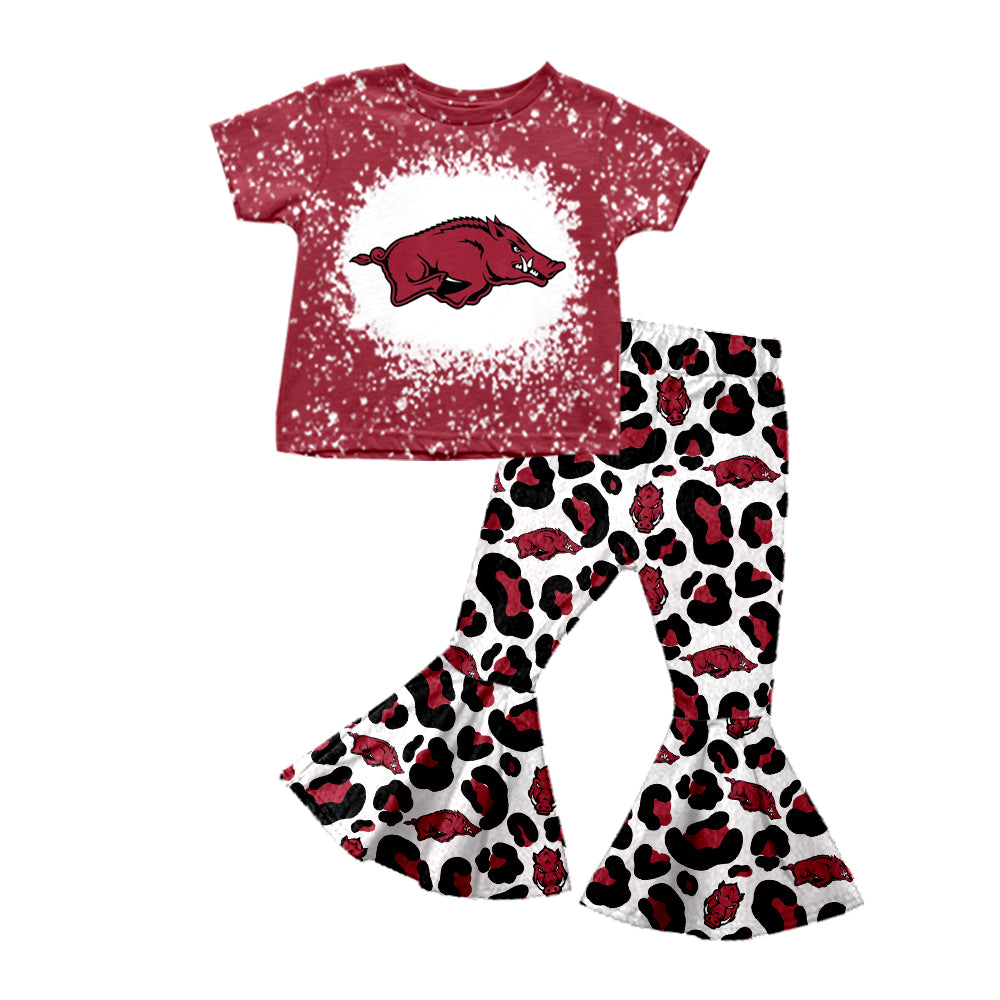 Arkansas razorback CUSTOM MOQ3 girl OUTFIT