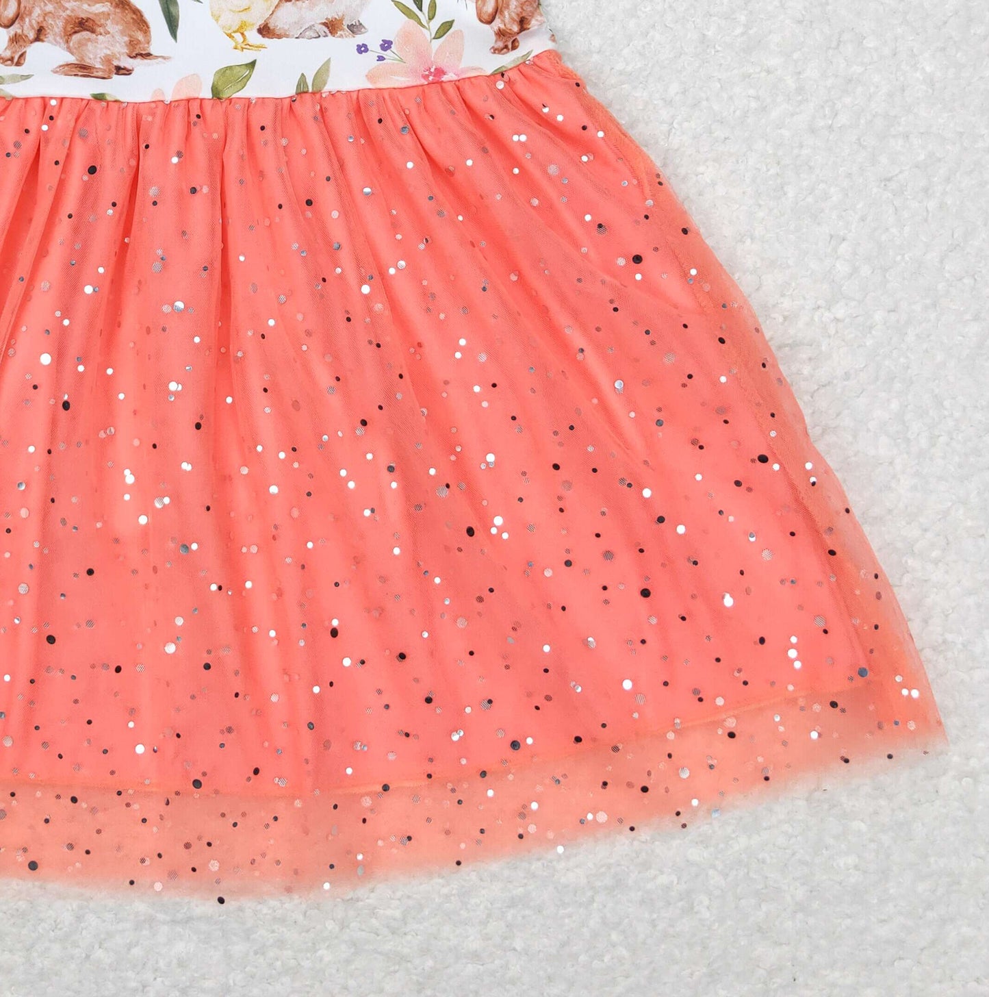 AUPYOOAUP GSD0605 改为GSD2445 Easter gauze girl dress RTS