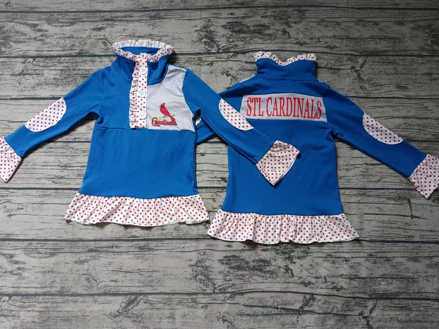 cardinals CUSTOM top kids clothes MOQ:3