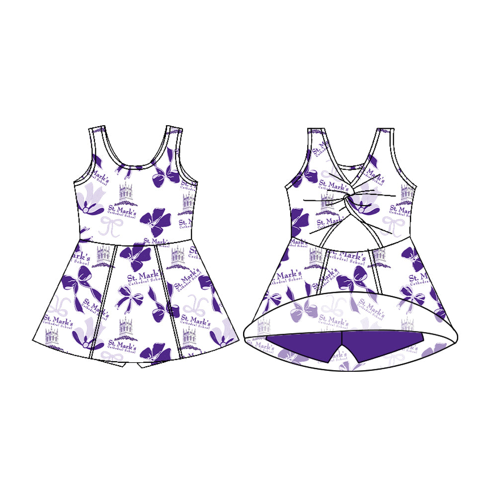 MOQ5 Custom St Marks Yoga girl dress 2025