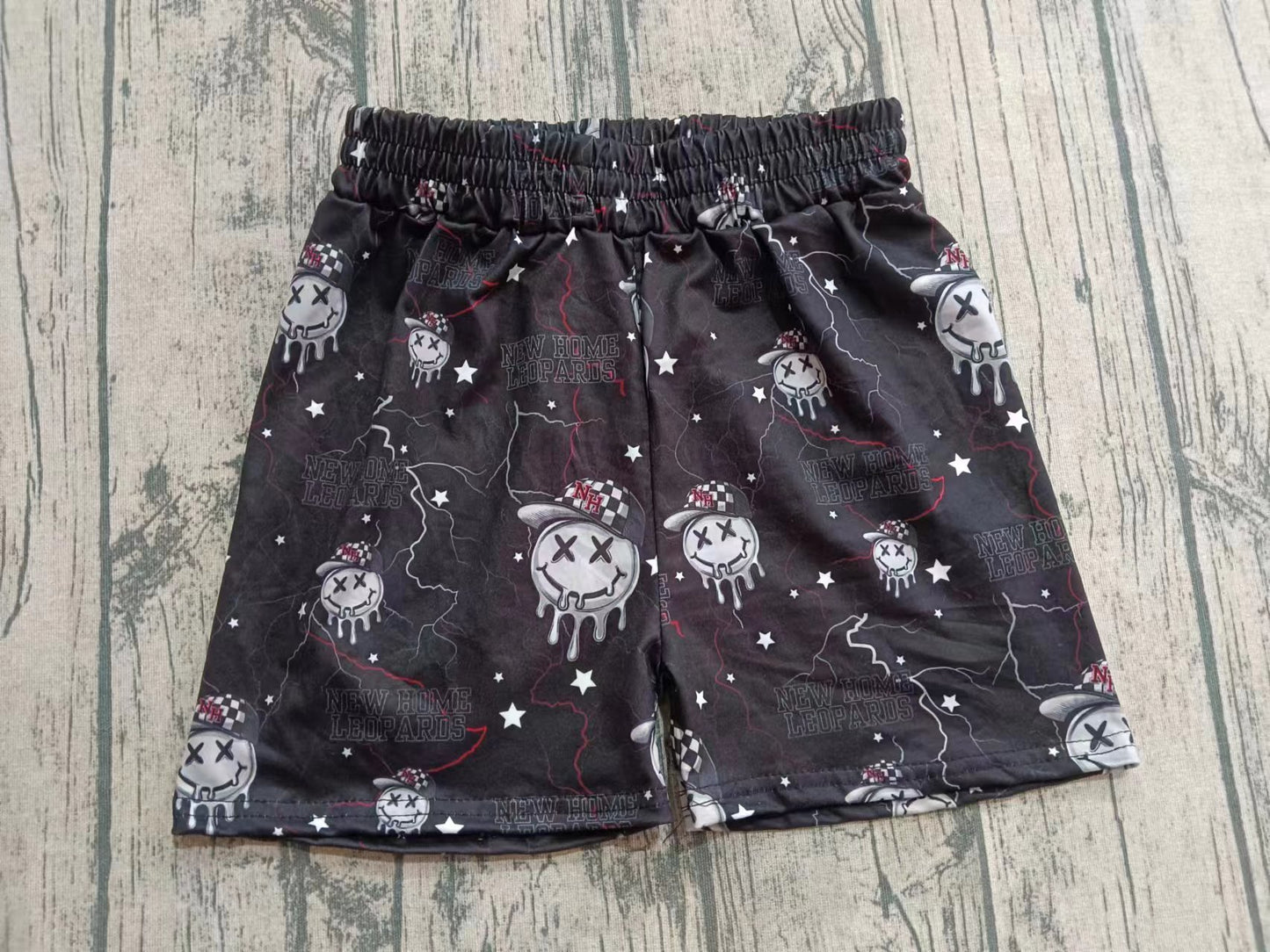 MOQ5 CUSTOM New Home LEOPARDS KIDS shorts