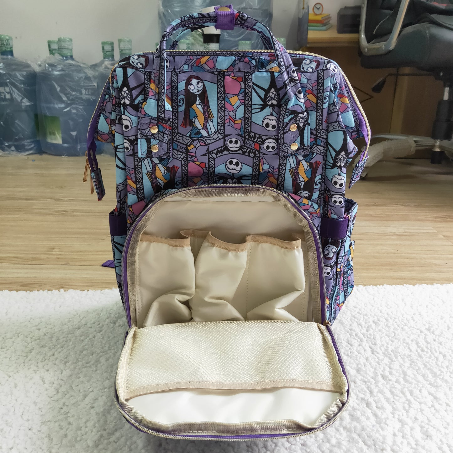 RTS Purple halloween backpack 0611
