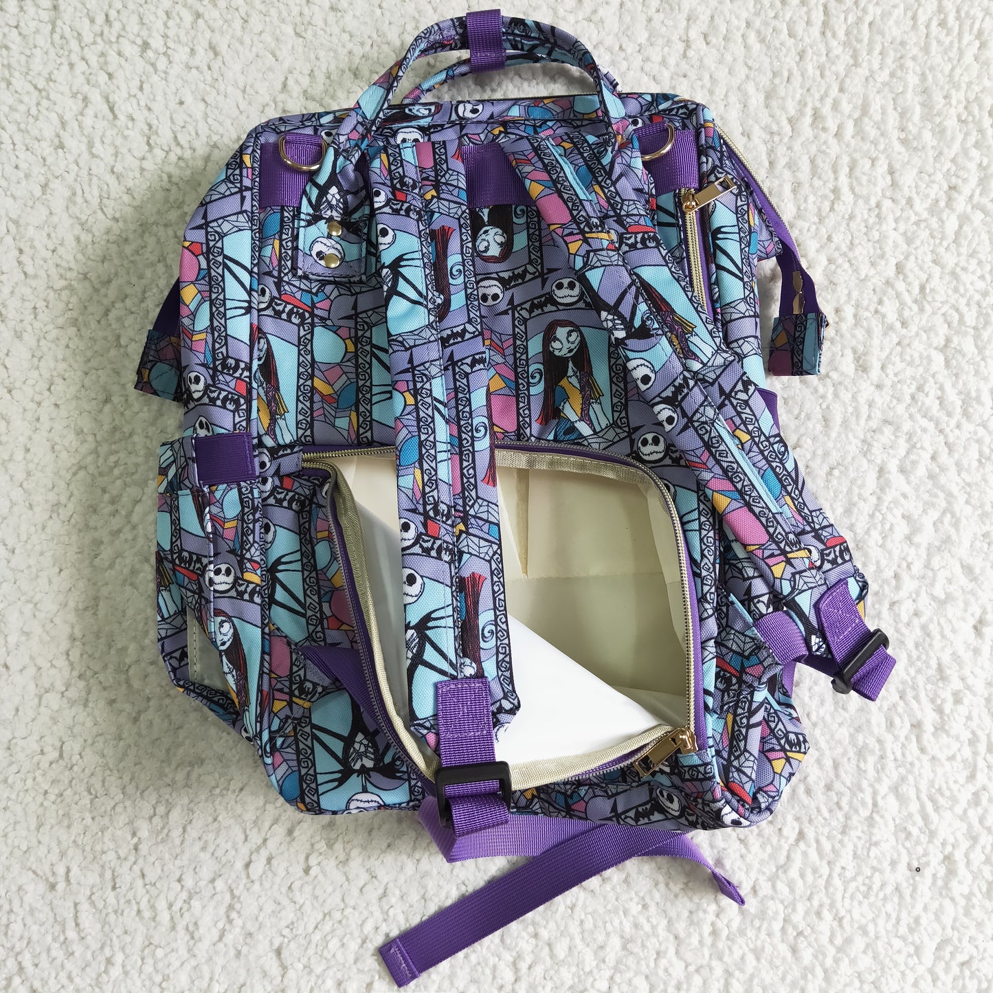 RTS Purple halloween backpack 0611