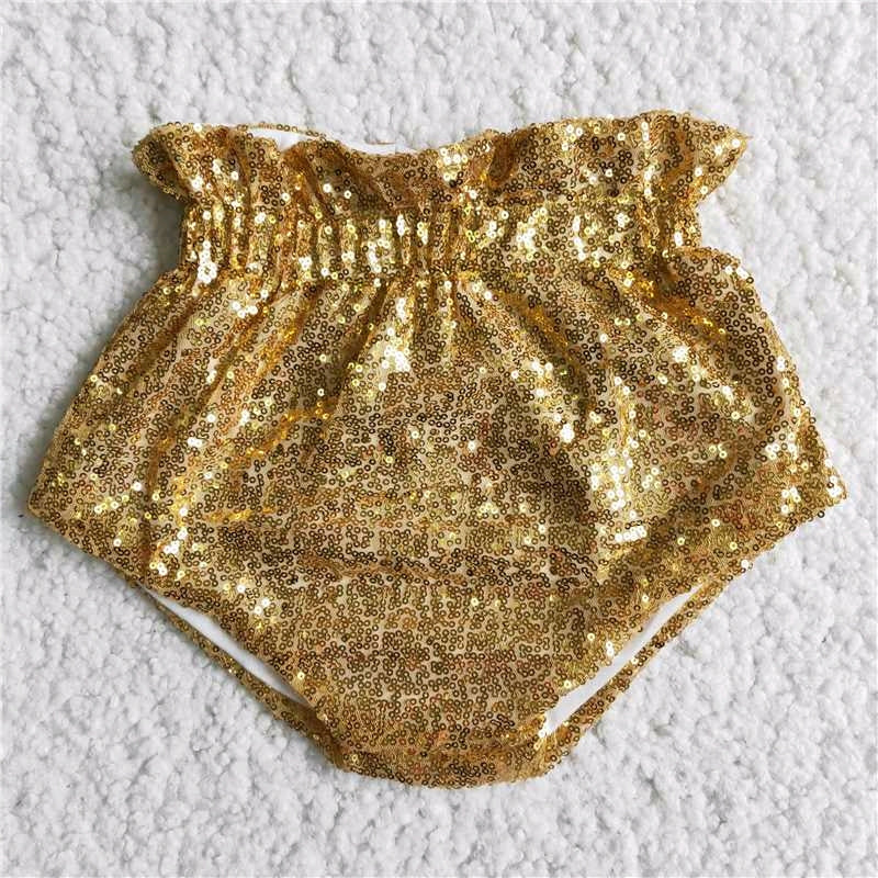 Golden sequin Bummies