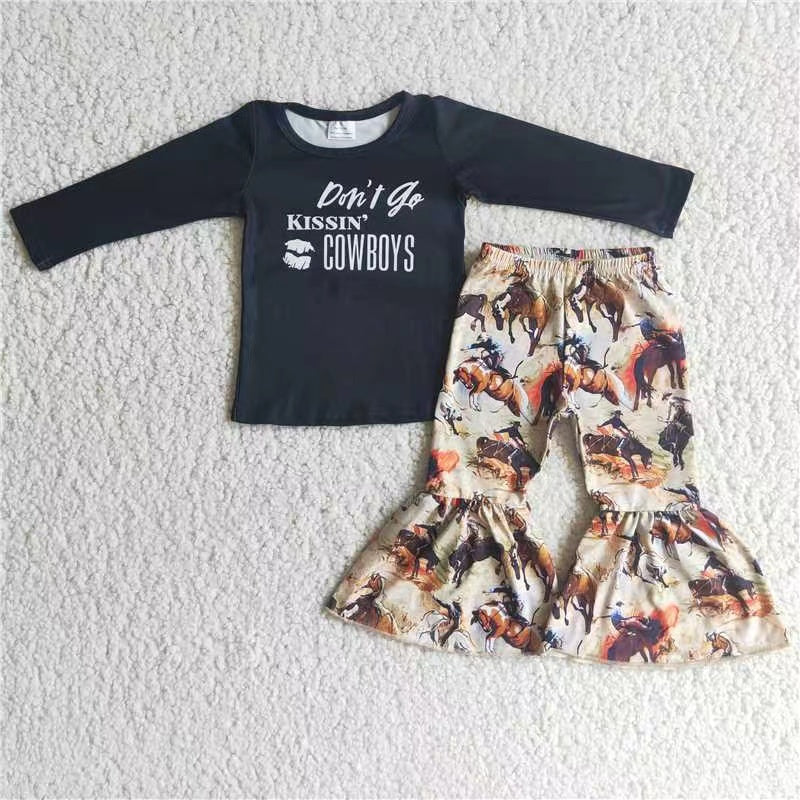 promotion RTS 6 C6-6 Cowboy western clothes bell bottom girl outfit 202501 RTS