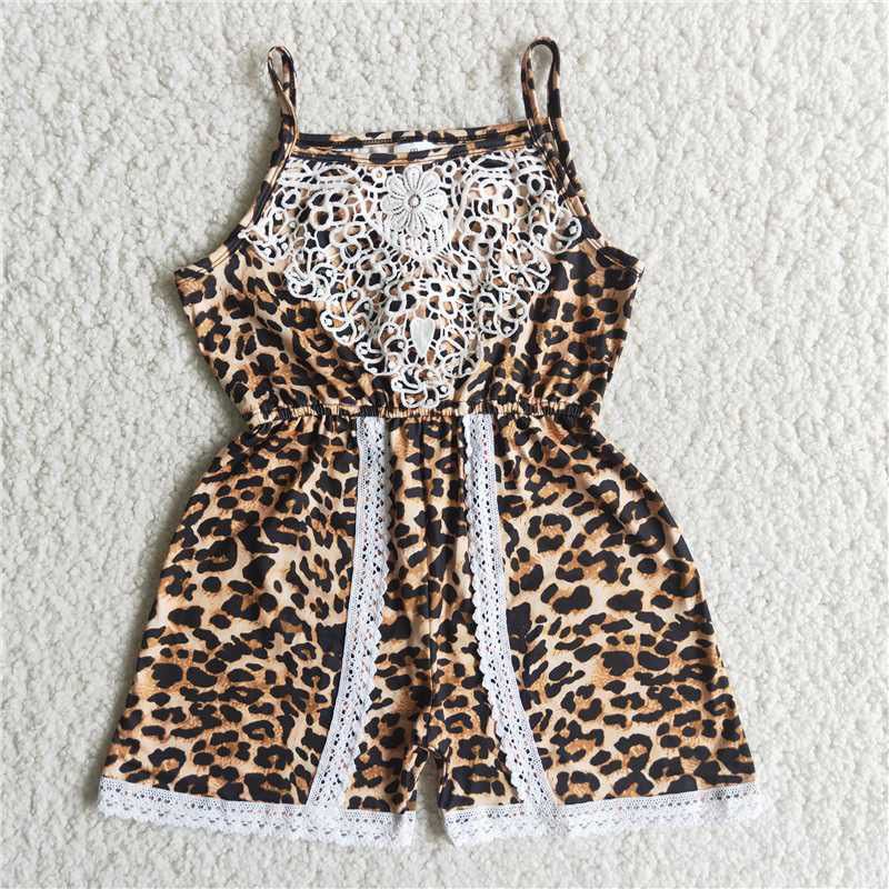 A15-12 promotion leopard lace sling overall belt sling jumpsuit 202506