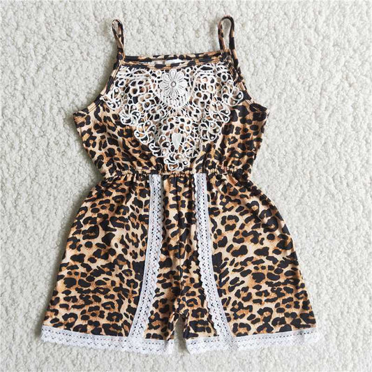 A15-12 promotion leopard lace sling overall belt sling jumpsuit 202506