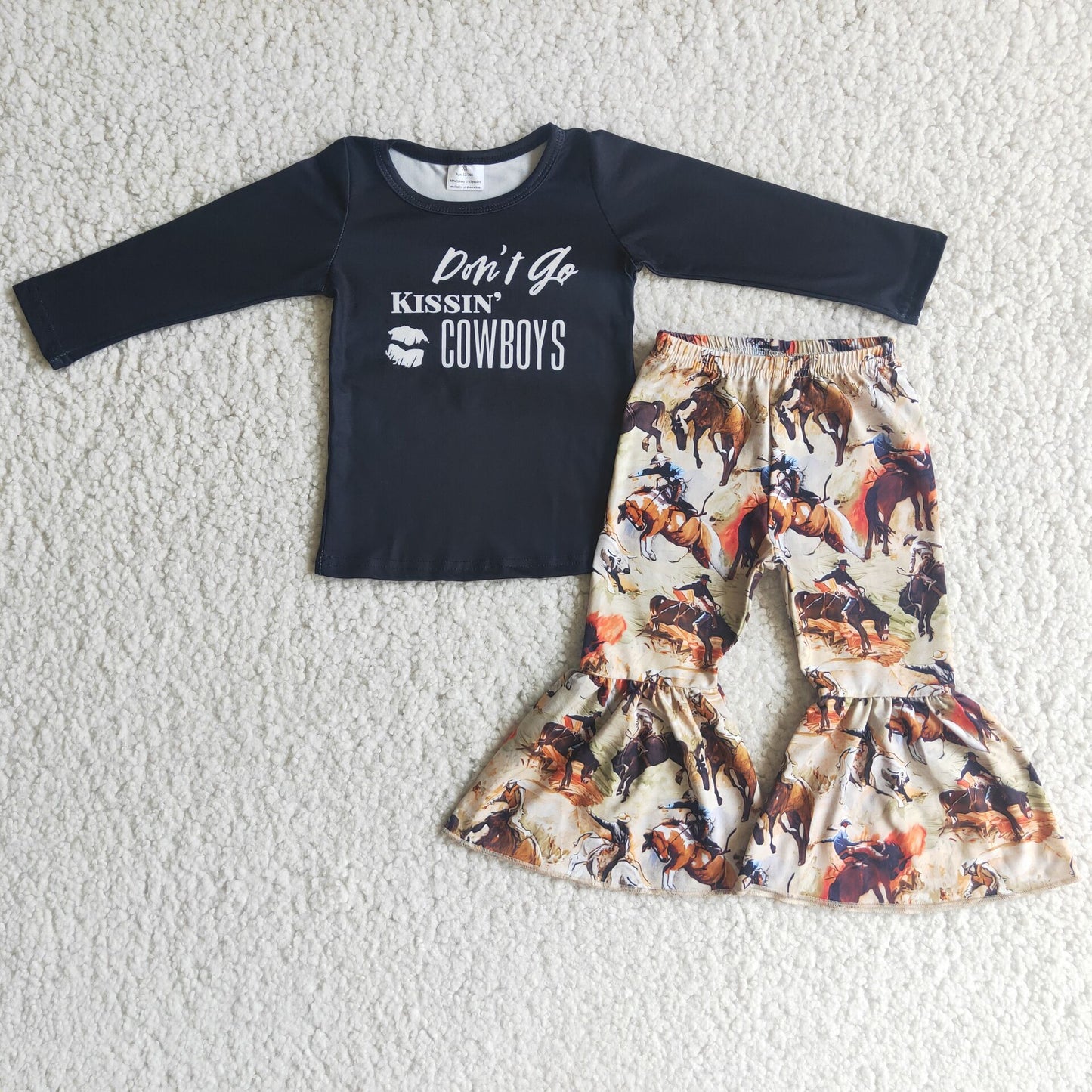 promotion RTS 6 C6-6 Cowboy western clothes bell bottom girl outfit 202501 RTS