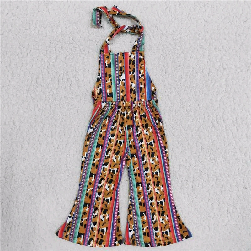 cow yellow sling overall belt sling jumpsuit 0118 Jan