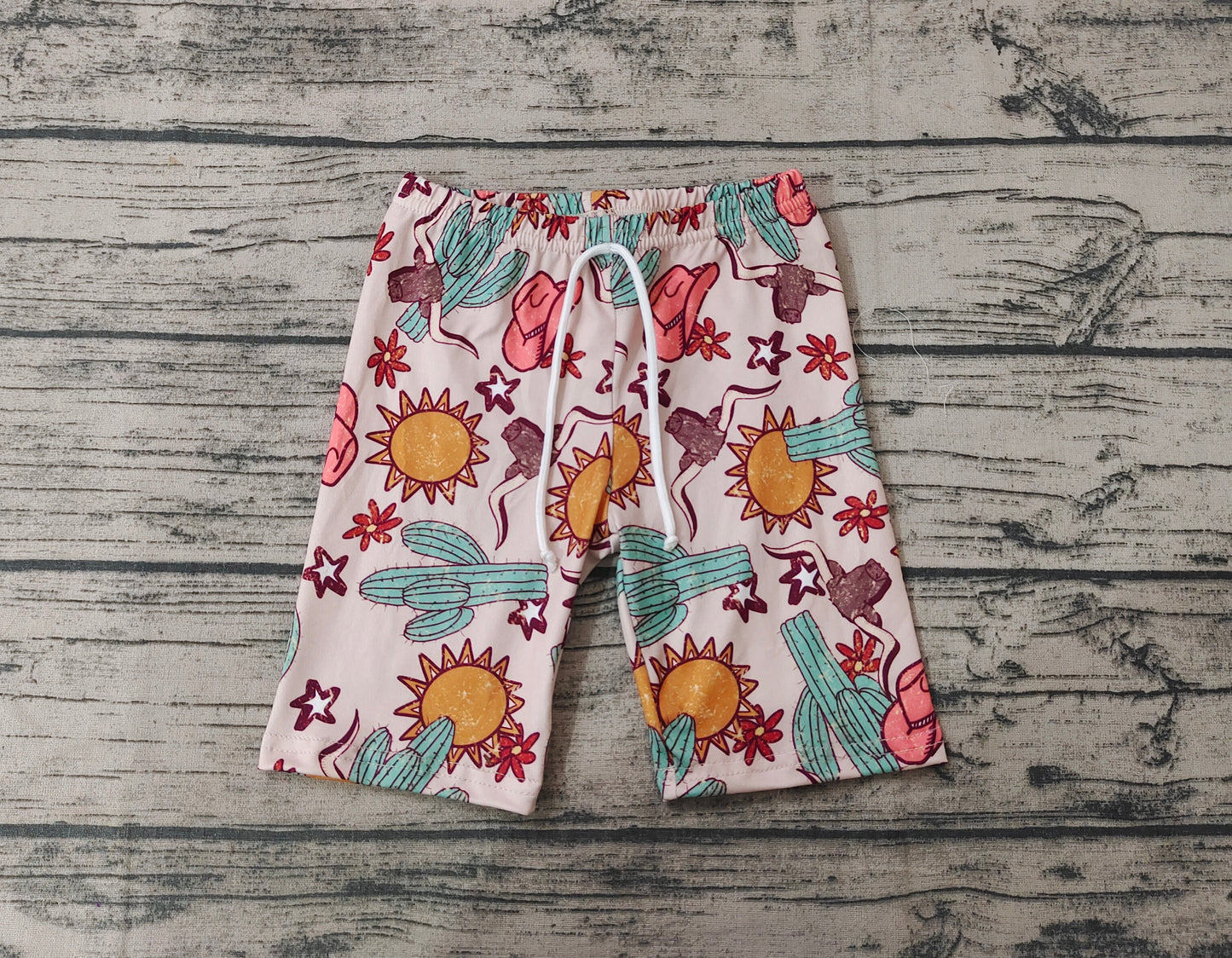 SS00 sun hat western rodeo boy swimming trunk 20230214 preorder