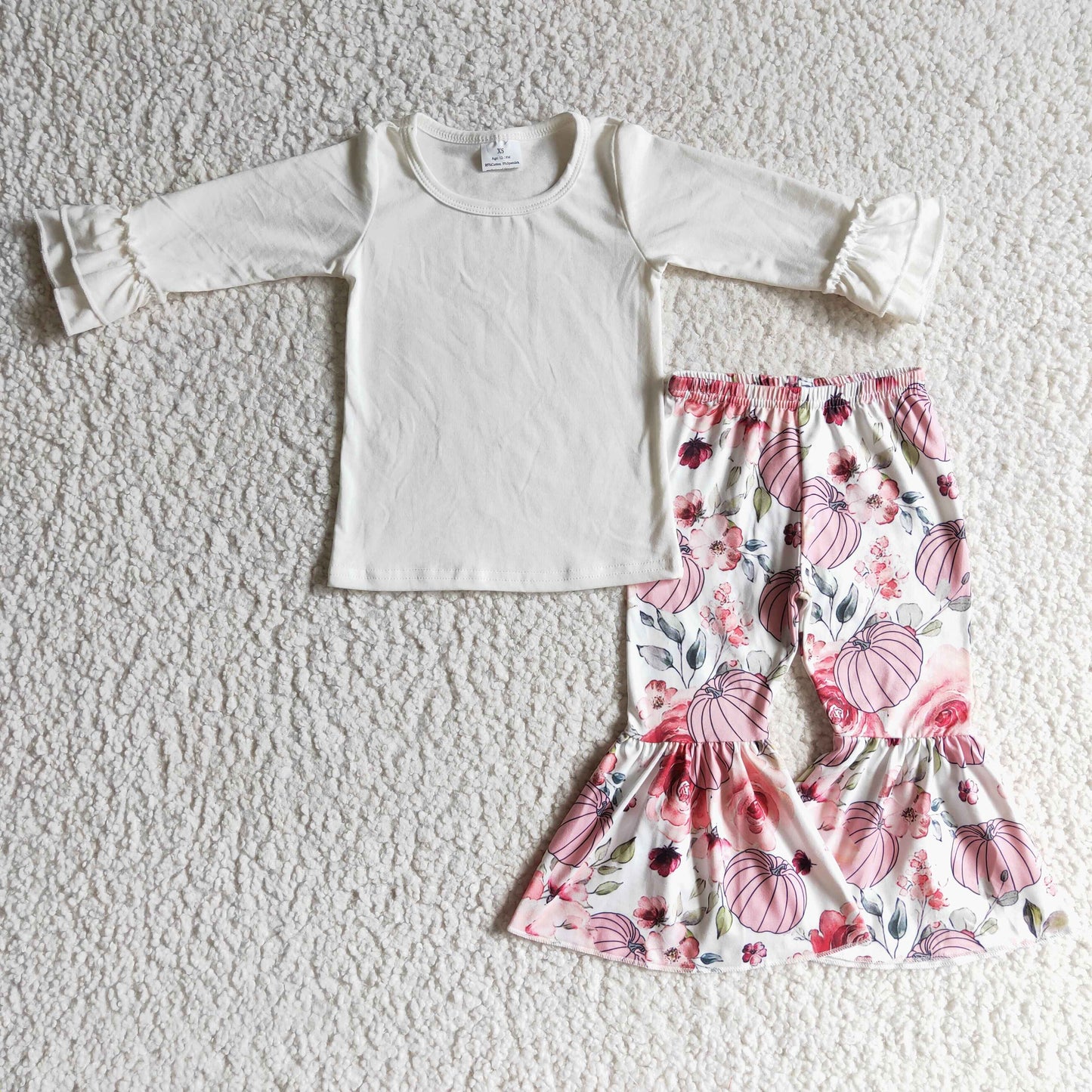 0917 fall pink long sleeve Halloween girl outfit RTS