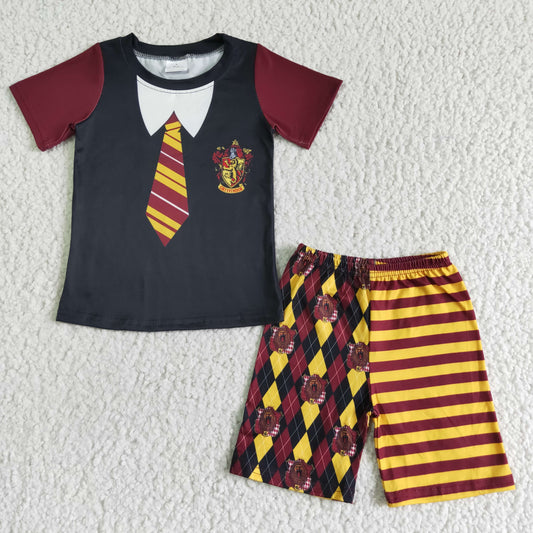 RTS 0609 tie boy outfit Harry uniform stripe Harry hat