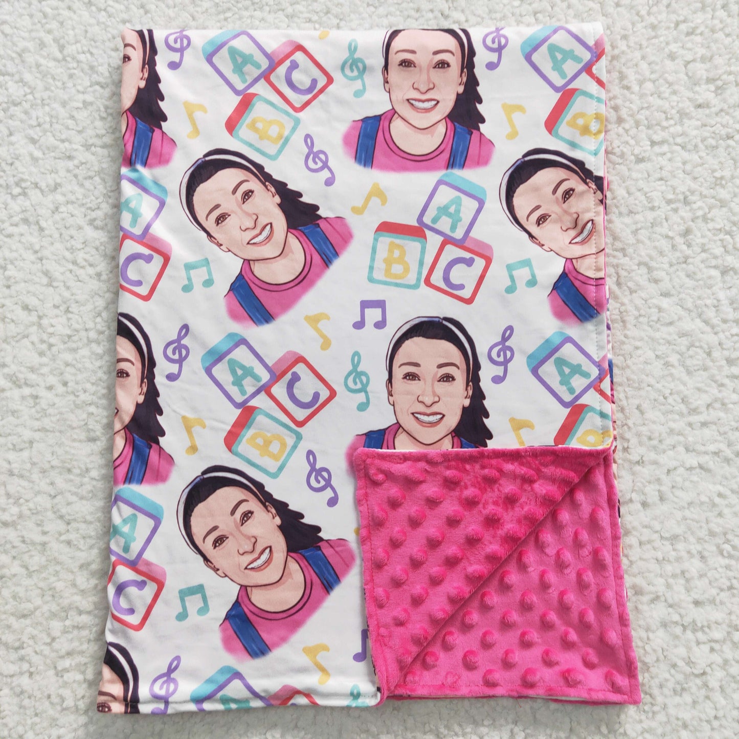 BL0048 ABC Mr rachel girl blanket 20230412 RTS