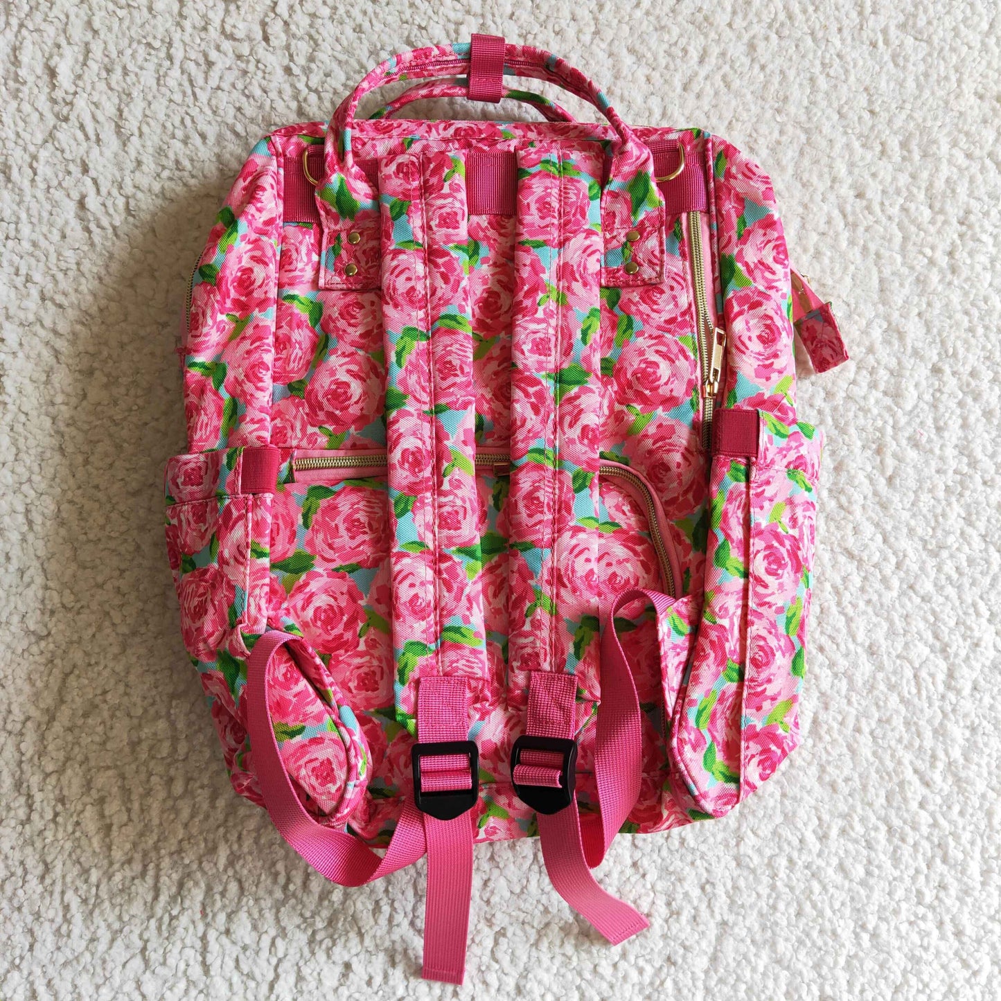 RTS brown Cartoon backpack 0924