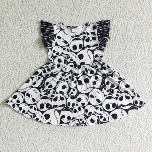 GSD0107 RTS new 0610 white puffy short sleeve girl dress halloween