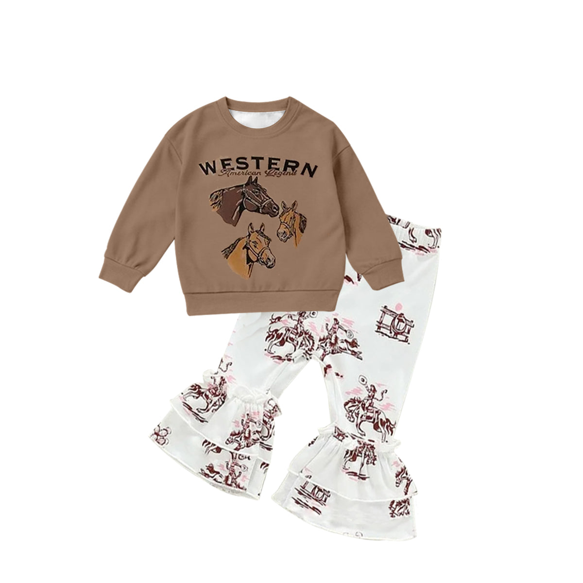 GLP0427 western short sleeve boy outfit preorder 20230422